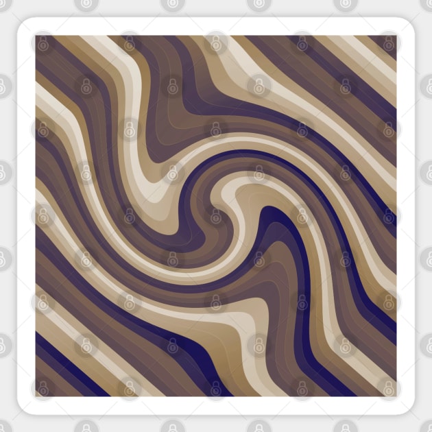 Brown Waves Sticker by skycloudpics